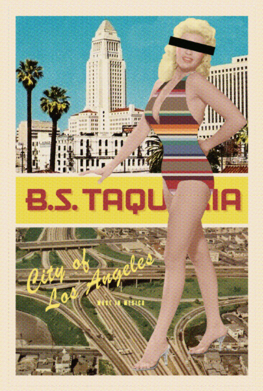 B.S. Taqueria Postcard